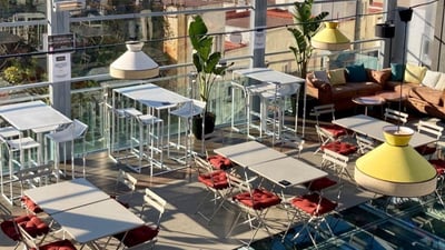 Terrace lower area