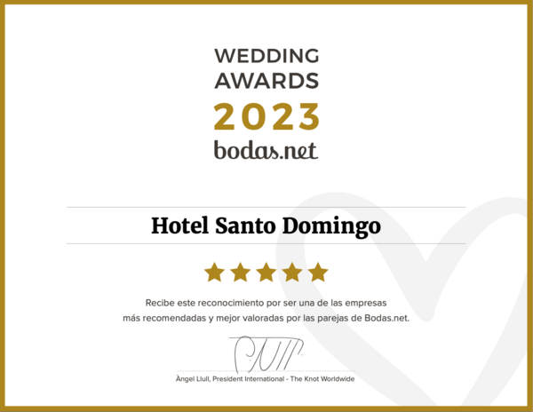 Certificado Wedding Awards 2023